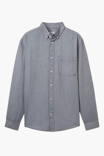 Hemd (lange mouwen) Blauw - TOM TAILOR