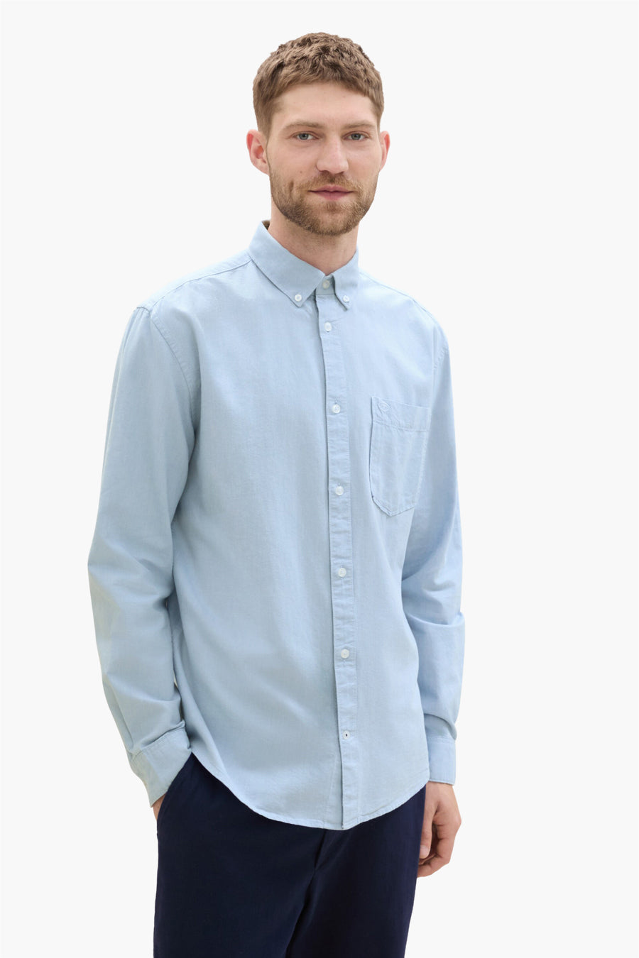 Hemd (lange mouwen) Blauw - TOM TAILOR