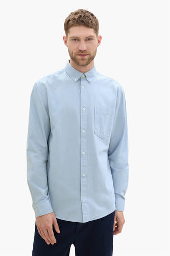Hemd (lange mouwen) Blauw - TOM TAILOR