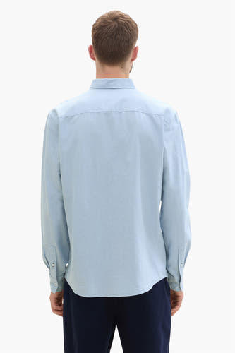 Hemd (lange mouwen) Blauw - TOM TAILOR