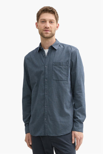 Hemd (lange mouwen) Blauw - TOM TAILOR