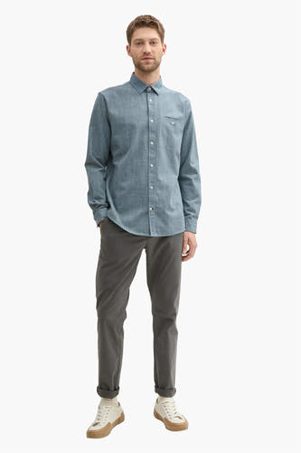 Hemd (lange mouwen) Blauw - TOM TAILOR