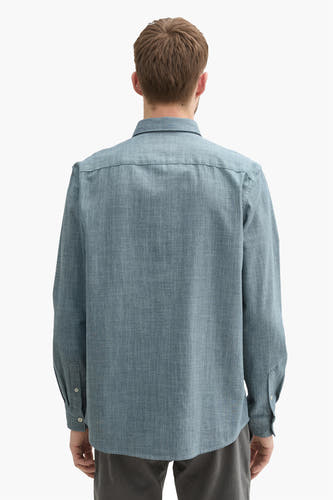 Hemd (lange mouwen) Blauw - TOM TAILOR
