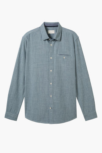 Hemd (lange mouwen) Blauw - TOM TAILOR