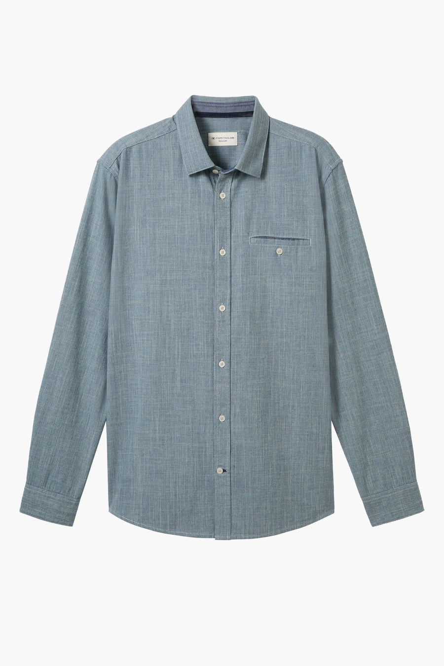 Hemd (lange mouwen) Blauw - TOM TAILOR
