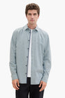 Chemise (manches longues) Vert - TOM TAILOR