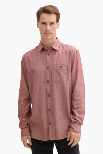 Hemd (lange mouwen) Rood - TOM TAILOR