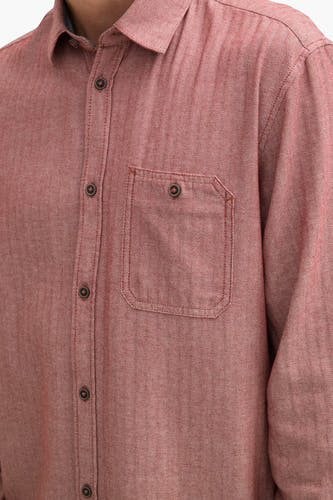 Hemd (lange mouwen) Rood - TOM TAILOR