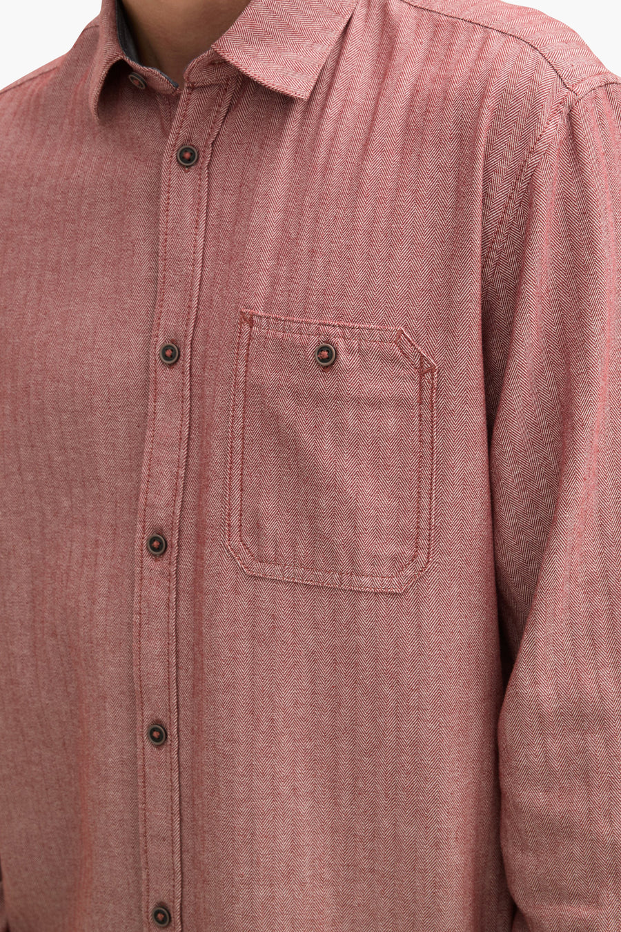 Hemd (lange mouwen) Rood - TOM TAILOR