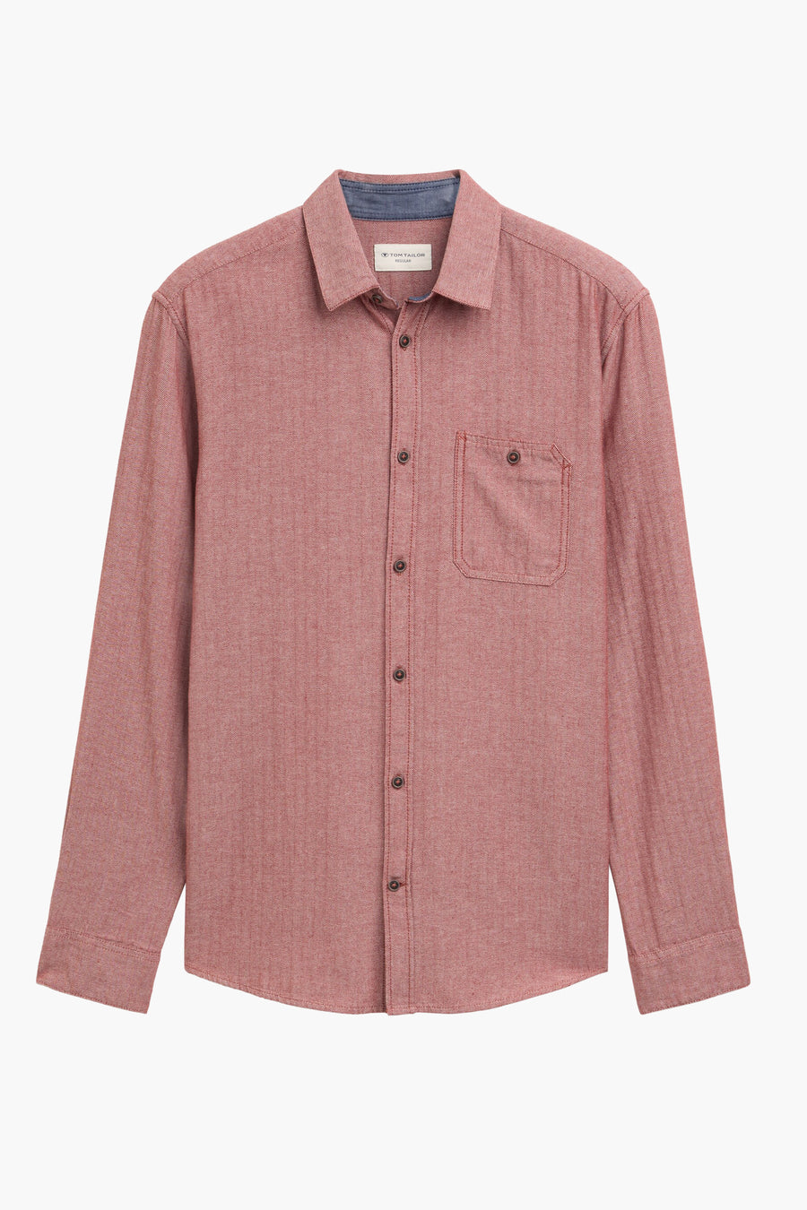 Hemd (lange mouwen) Rood - TOM TAILOR