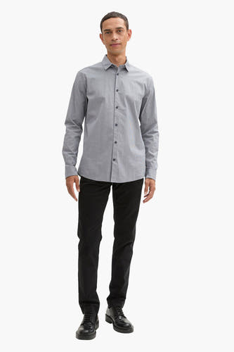 Hemd (lange mouwen) Grijs - TOM TAILOR