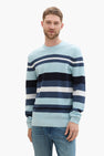 Trui met ronde hals Blauw - TOM TAILOR
