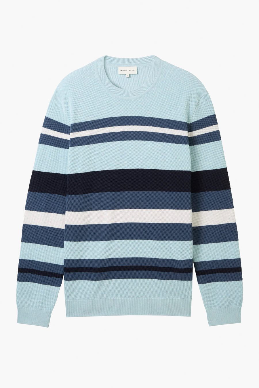 Trui met ronde hals Blauw - TOM TAILOR