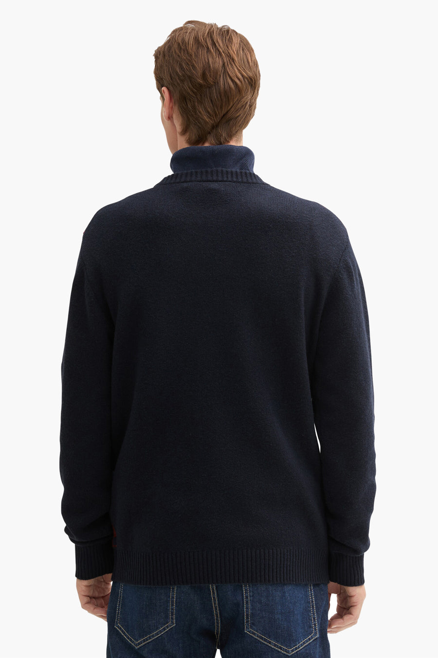 Trui met ronde hals Blauw - TOM TAILOR