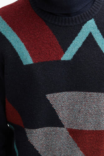 Trui met ronde hals Blauw - TOM TAILOR