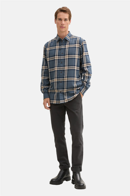 Hemd (lange mouwen) Blauw - TOM TAILOR