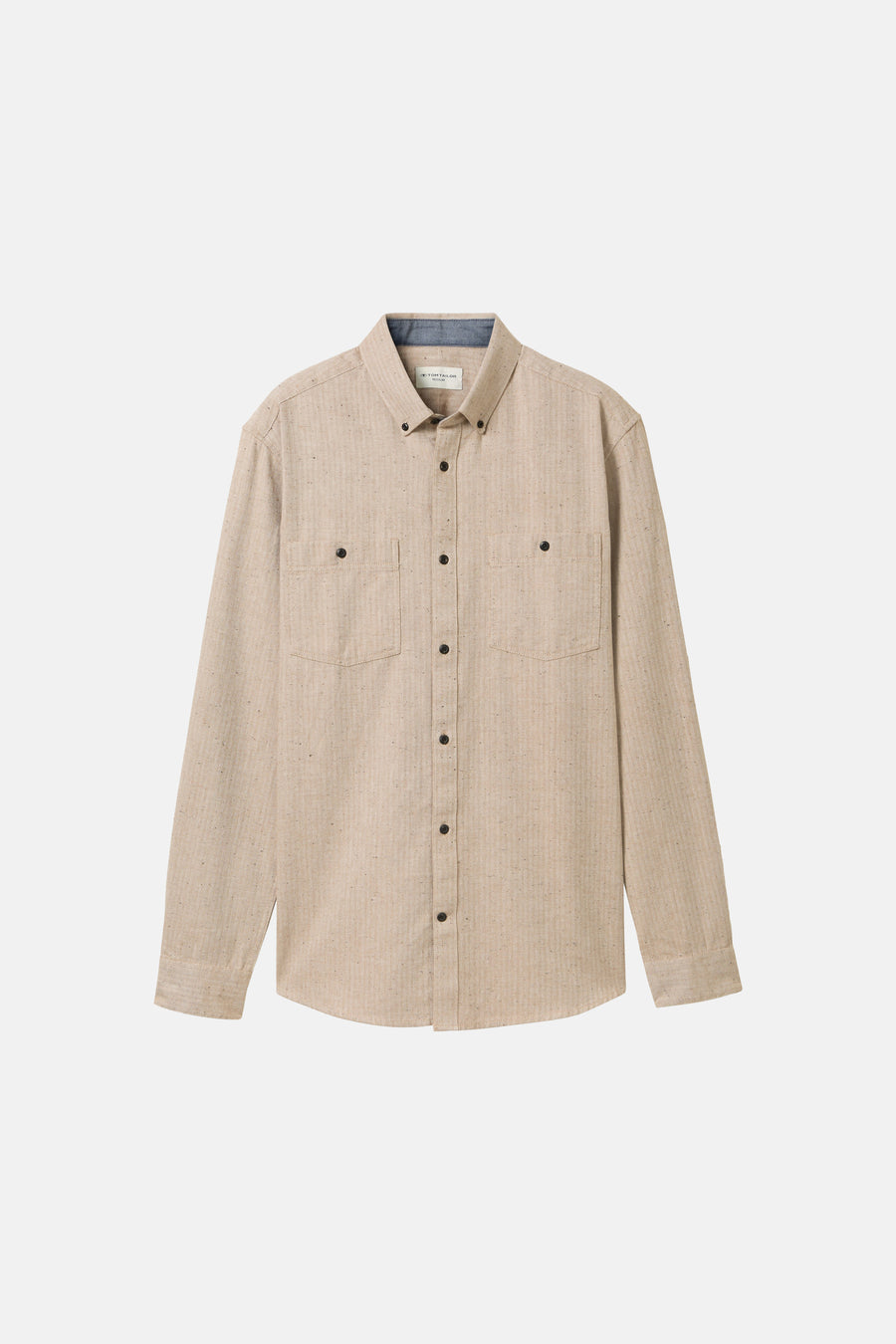 Hemd (lange mouwen) Beige - TOM TAILOR