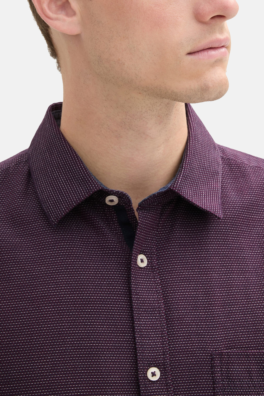 Hemd (lange mouwen) Rood - TOM TAILOR