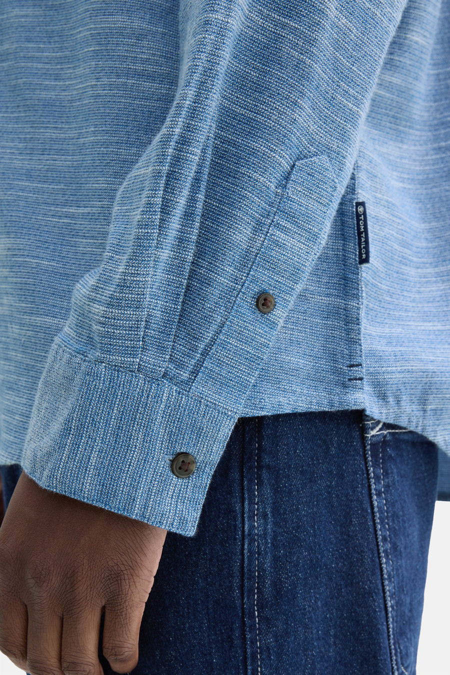 Hemd (lange mouwen) Blauw - TOM TAILOR