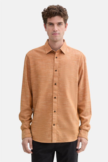 Hemd (lange mouwen) Oranje - TOM TAILOR