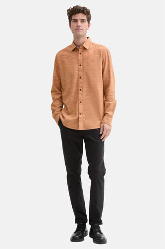 Hemd (lange mouwen) Oranje - TOM TAILOR