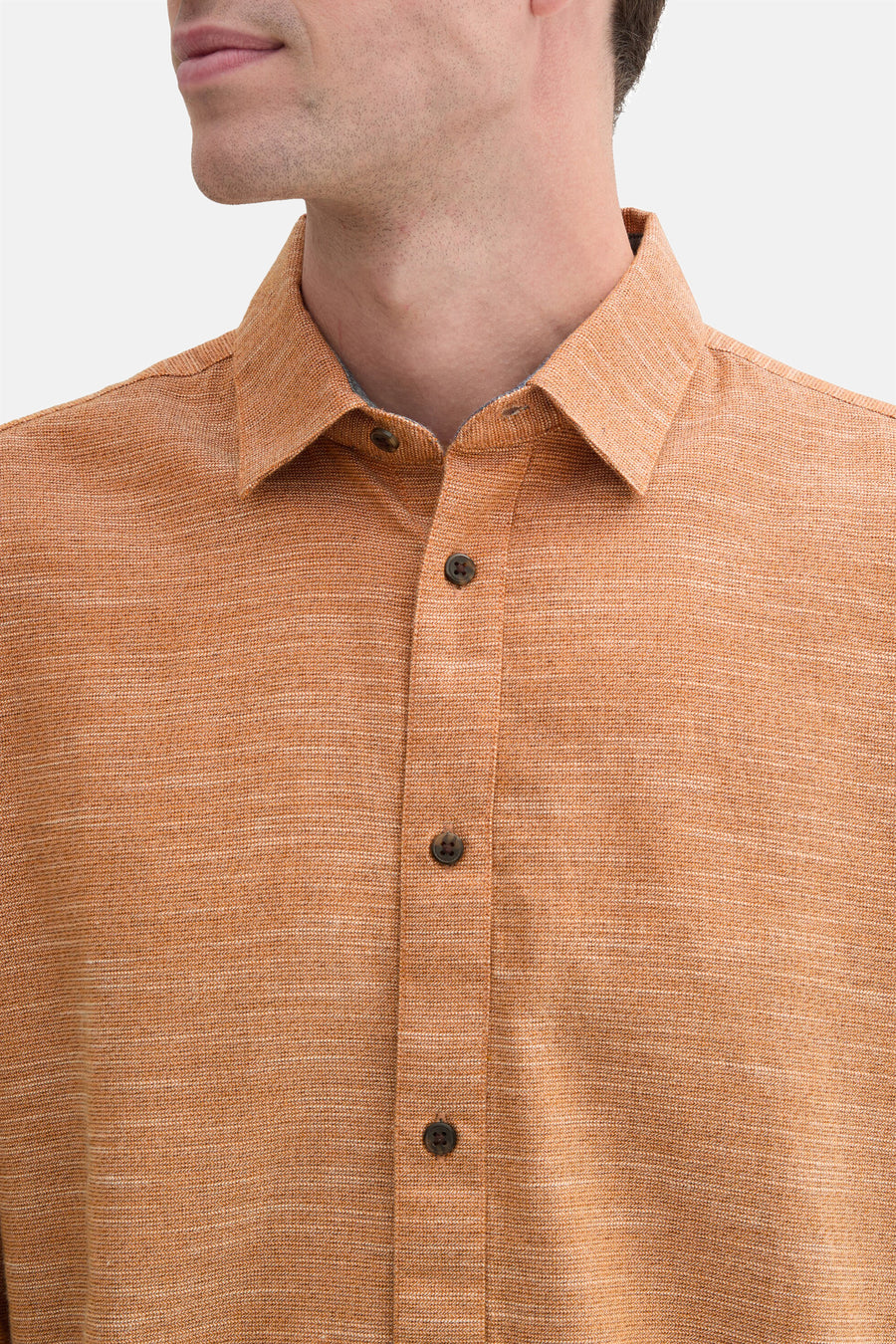 Hemd (lange mouwen) Oranje - TOM TAILOR