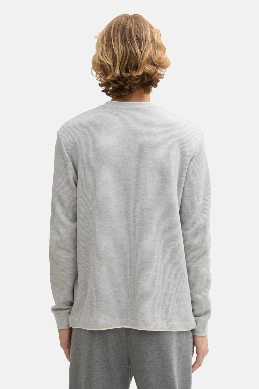 Trui met ronde hals Grijs - TOM TAILOR