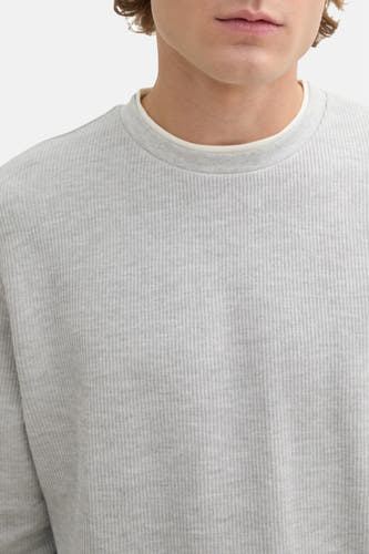 Trui met ronde hals Grijs - TOM TAILOR