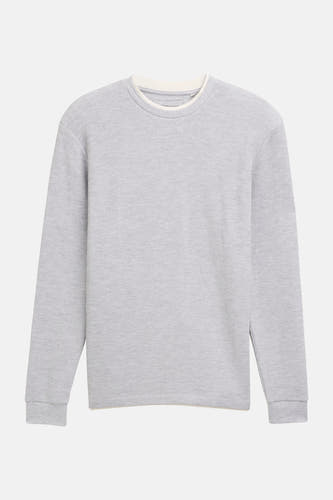 Trui met ronde hals Grijs - TOM TAILOR