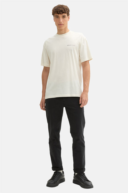 T-shirt (korte mouwen) Ecru - TOM TAILOR