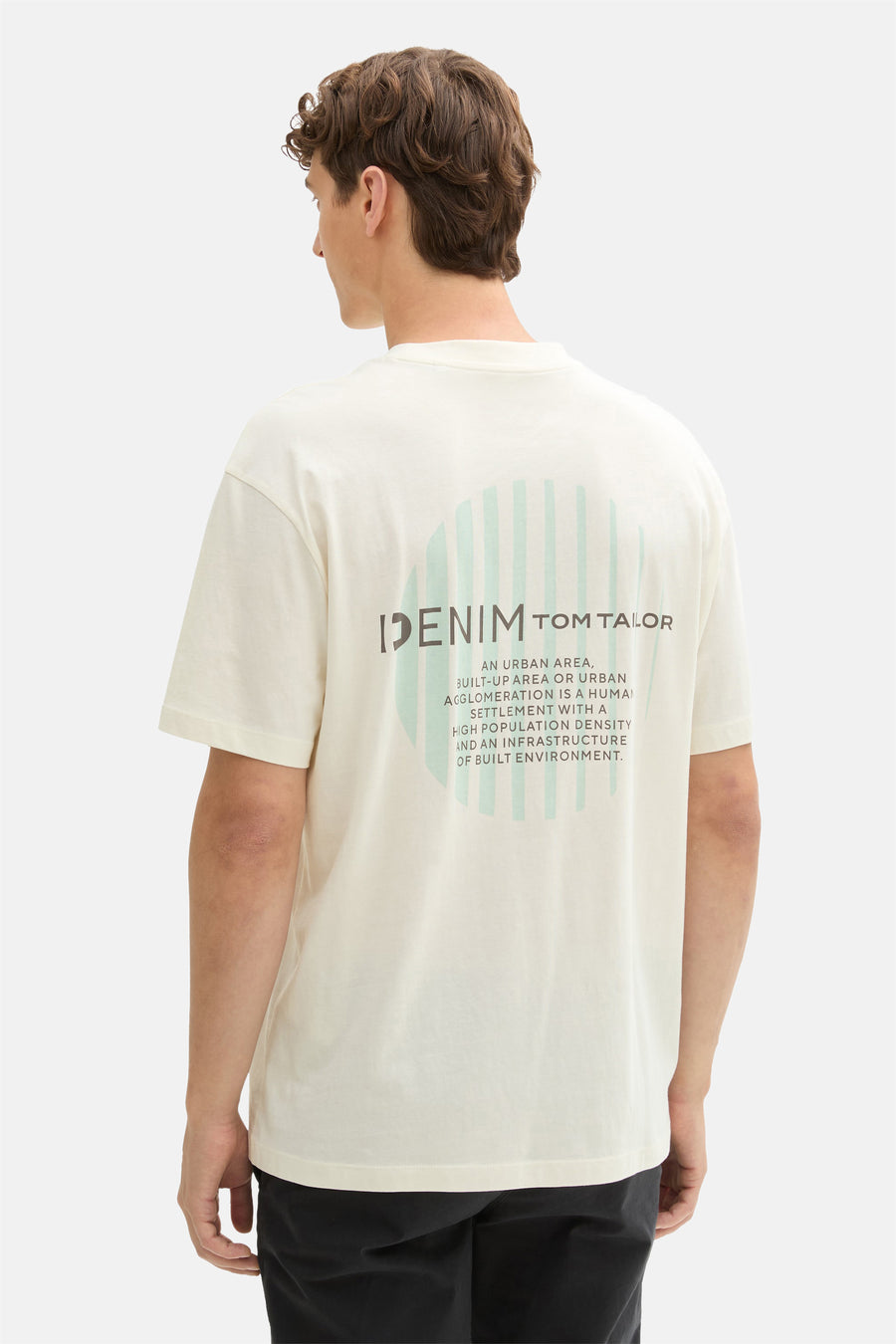 T-shirt (korte mouwen) Ecru - TOM TAILOR