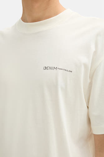 T-shirt (korte mouwen) Ecru - TOM TAILOR
