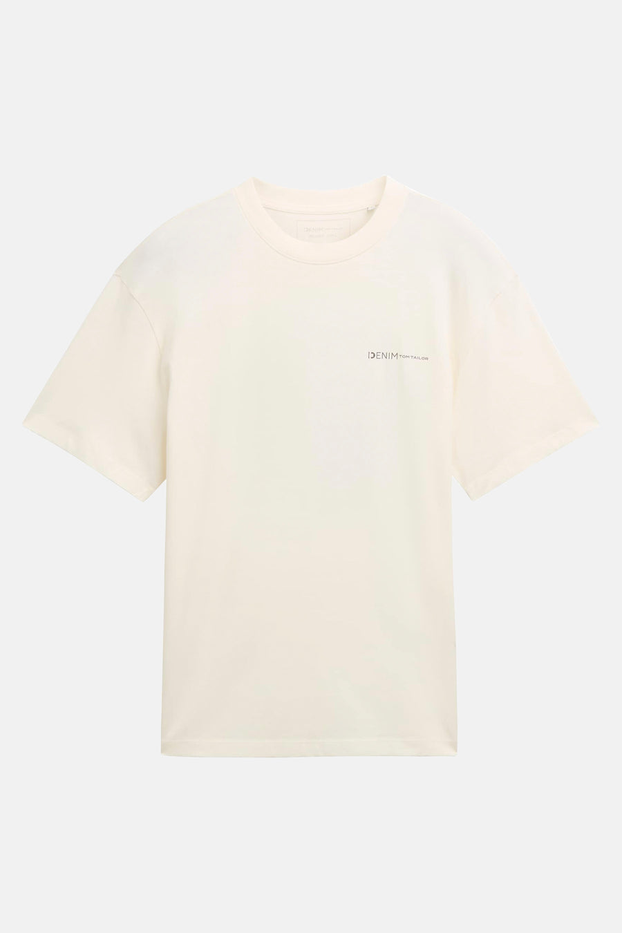 T-shirt (korte mouwen) Ecru - TOM TAILOR