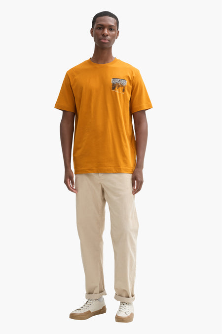 T-shirt (korte mouwen) Geel - TOM TAILOR