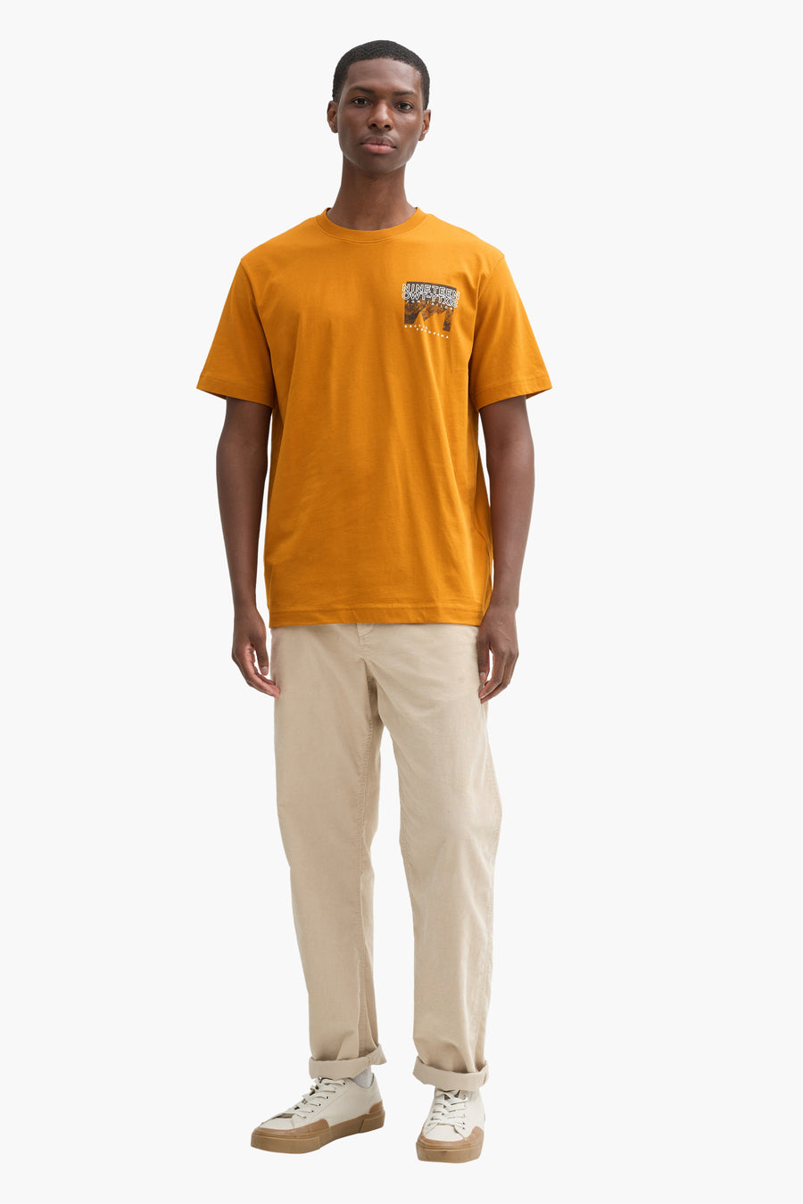 T-shirt (korte mouwen) Geel - TOM TAILOR