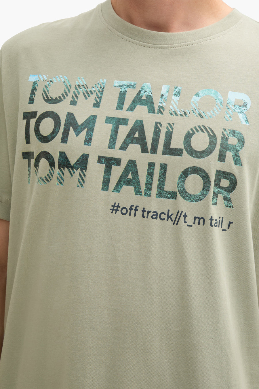 T-shirt (korte mouwen) Groen - TOM TAILOR