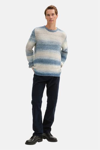 Trui met ronde hals Blauw - TOM TAILOR