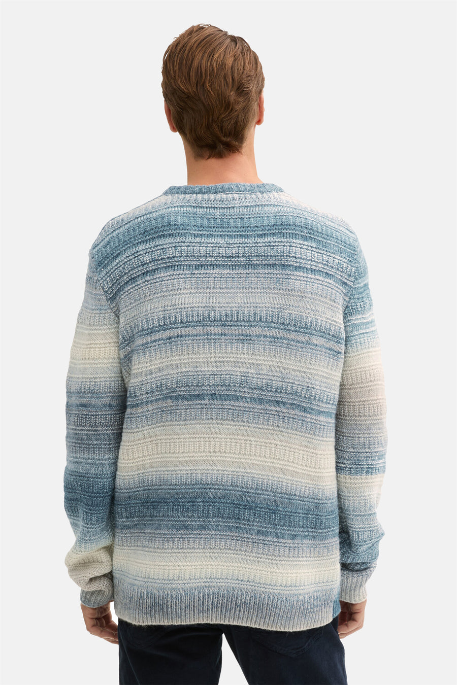Trui met ronde hals Blauw - TOM TAILOR