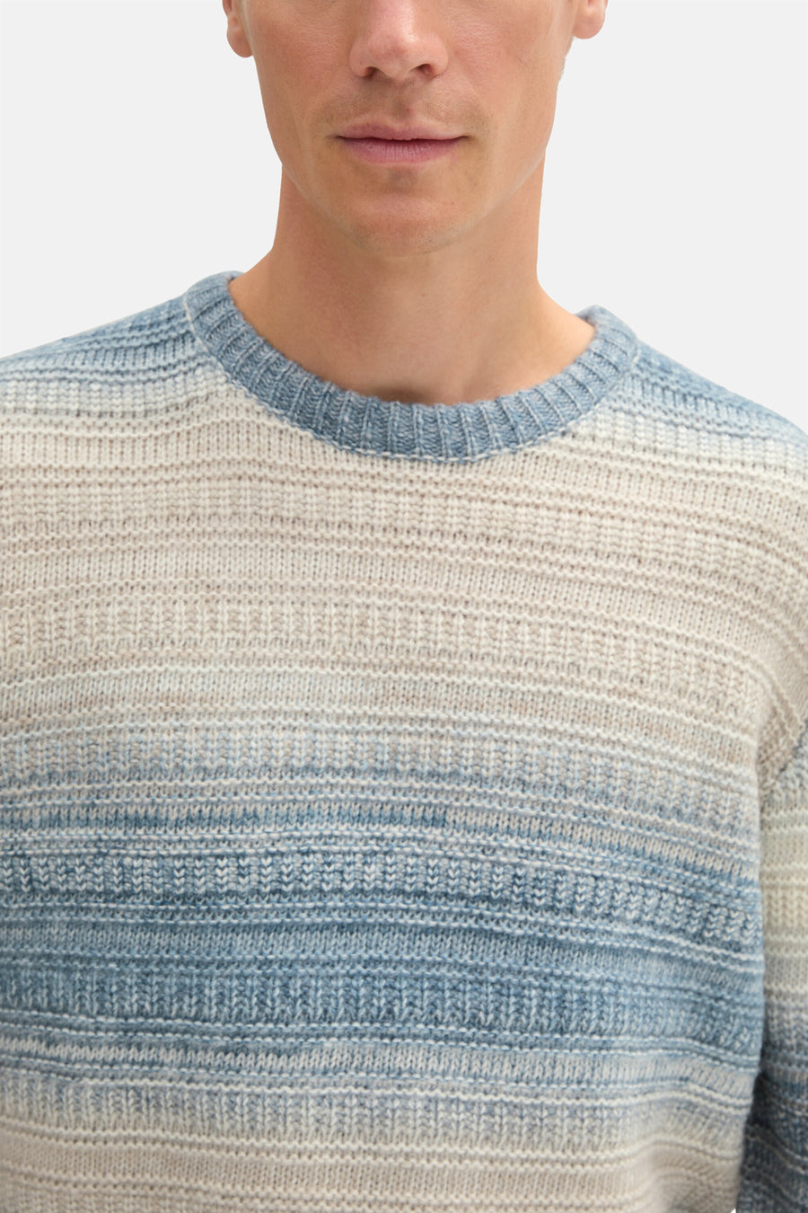 Trui met ronde hals Blauw - TOM TAILOR