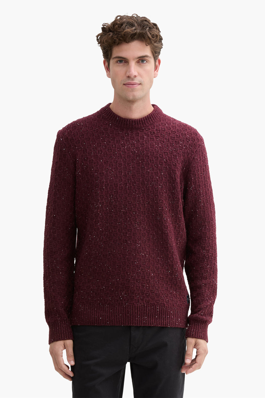 Trui met ronde hals Rood - TOM TAILOR