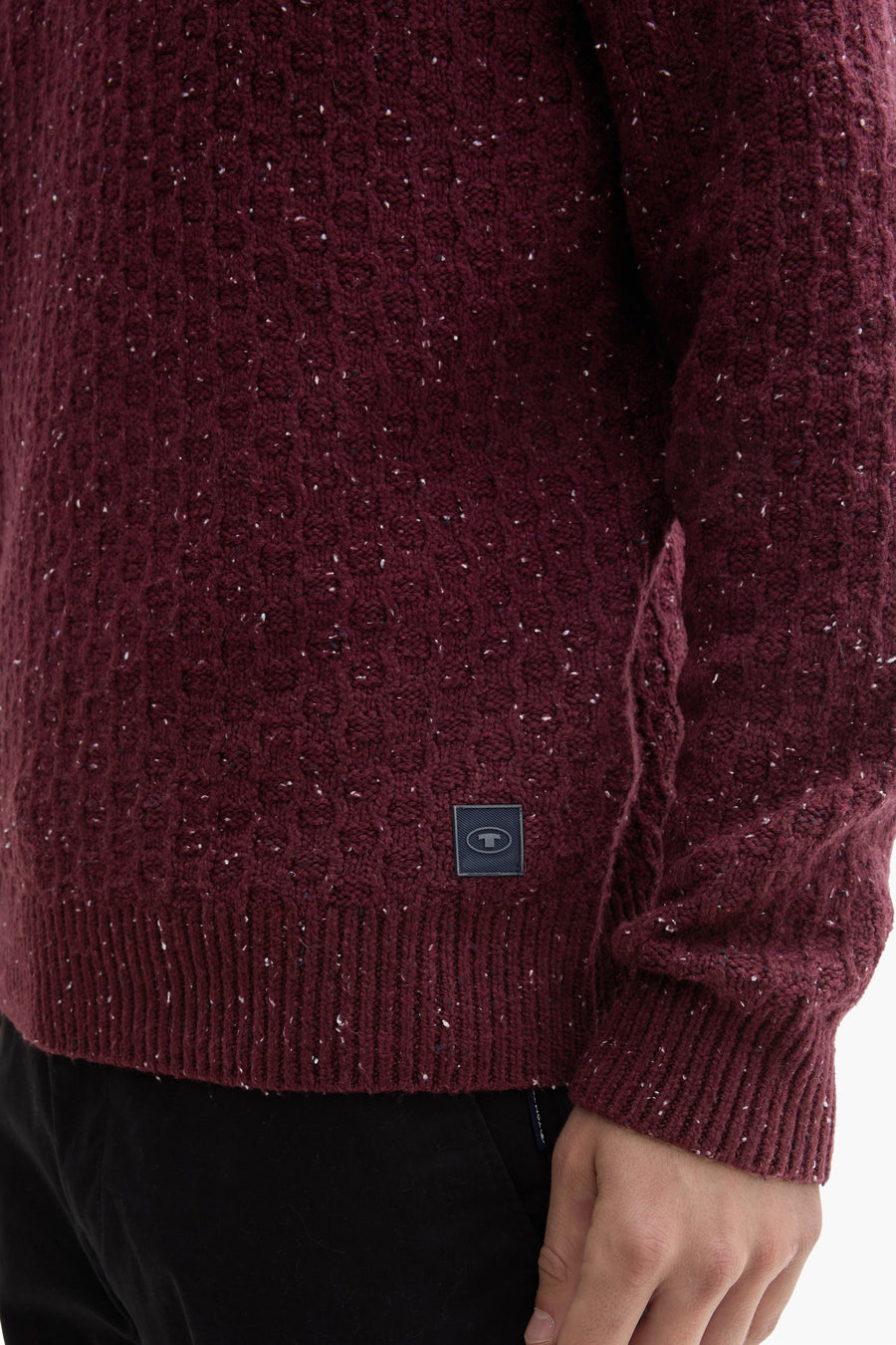 Trui met ronde hals Rood - TOM TAILOR