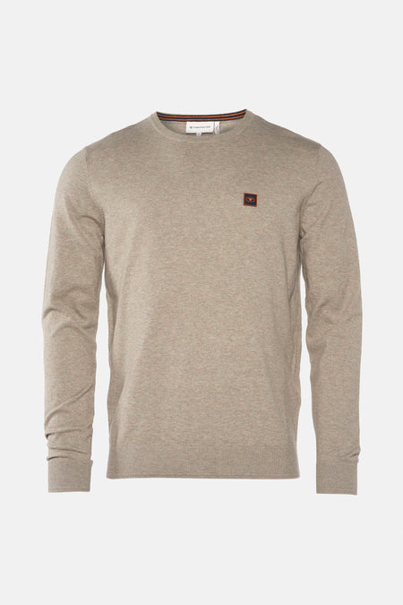 Trui met ronde hals Groen - TOM TAILOR