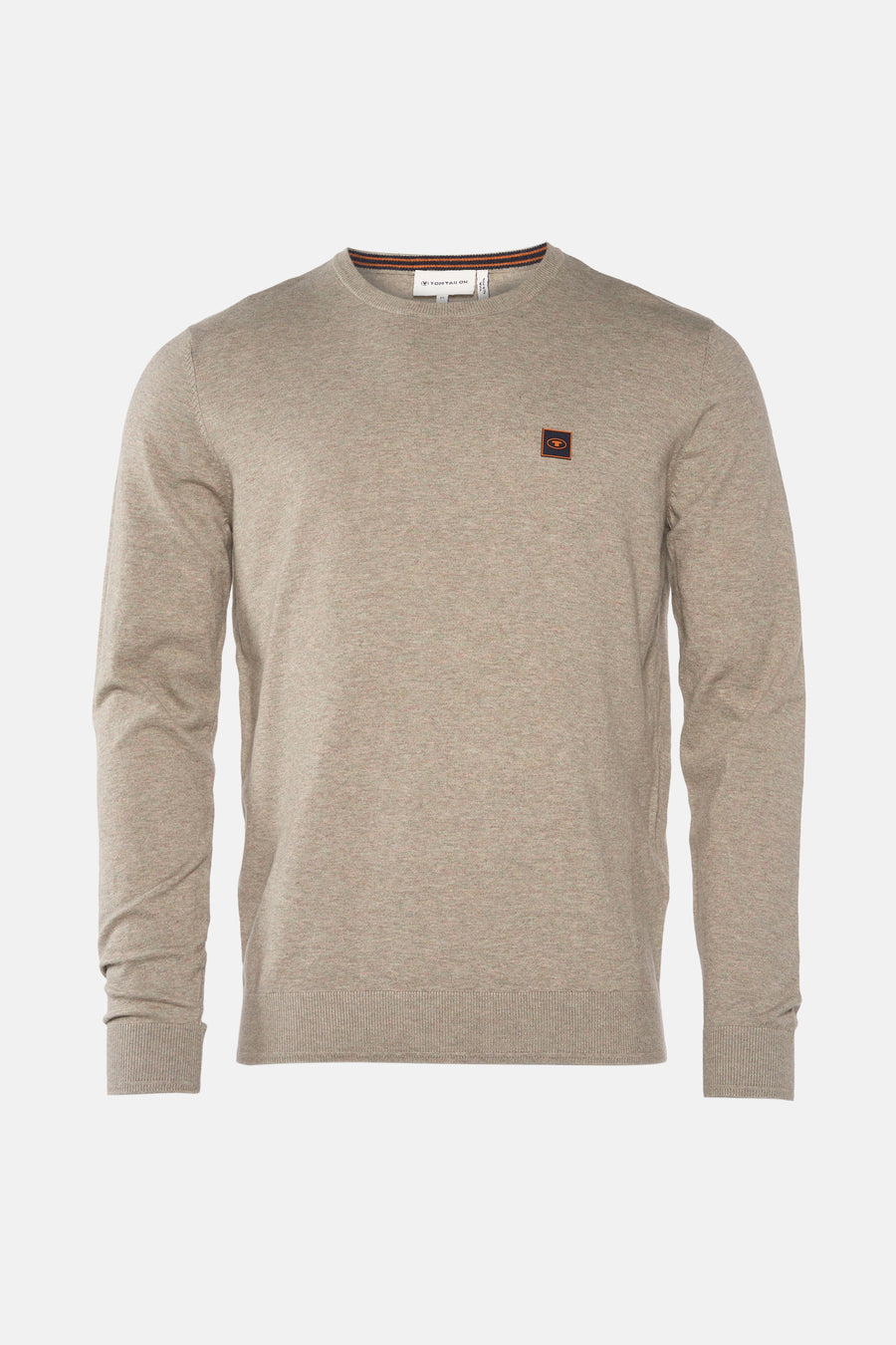Trui met ronde hals Groen - TOM TAILOR