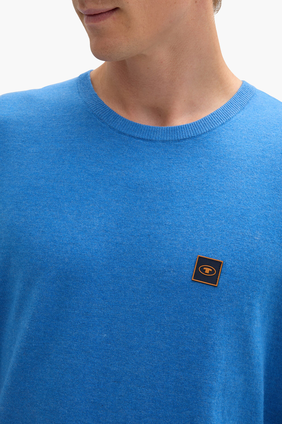 Trui met ronde hals Blauw - TOM TAILOR