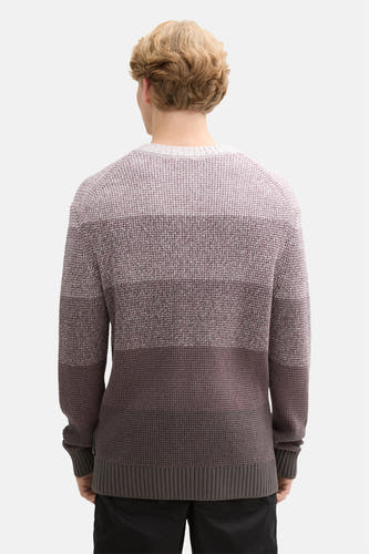 Trui met ronde hals Rood - TOM TAILOR