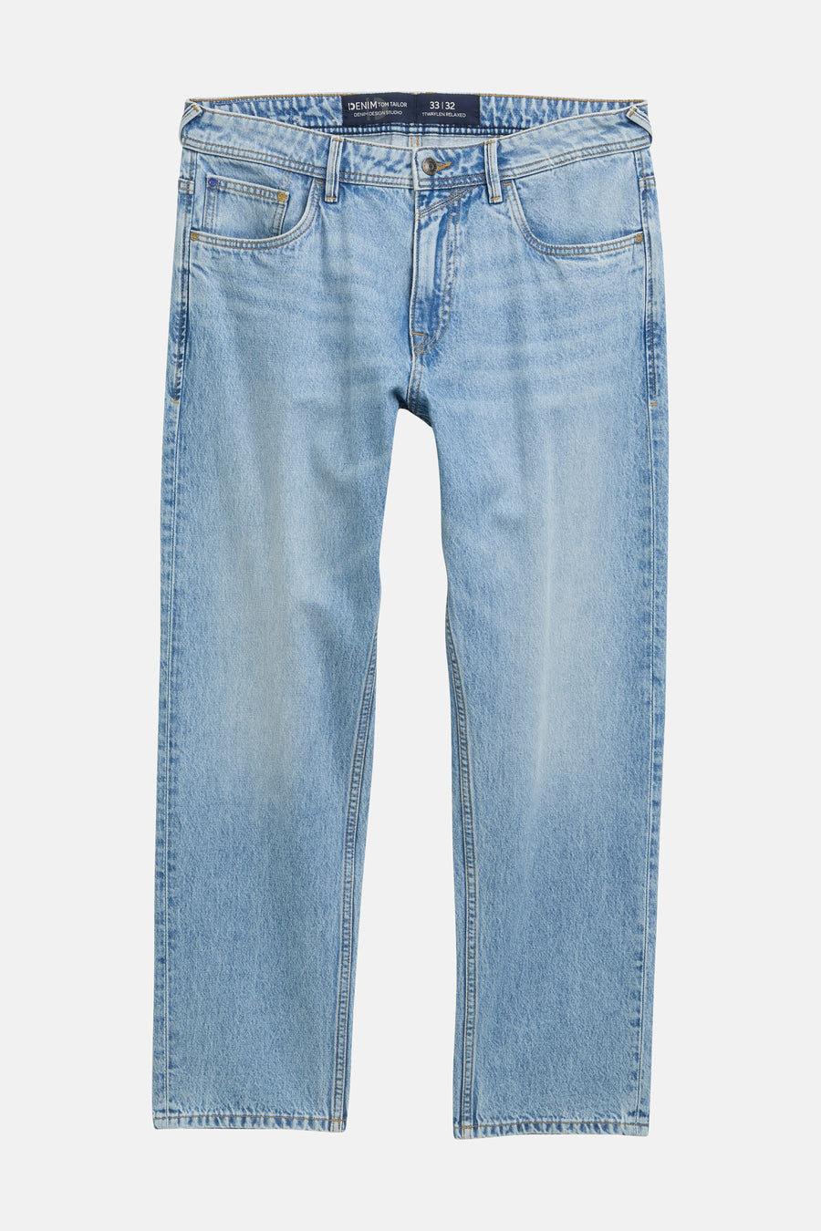 Jeans straight Light blue denim - TOM TAILOR
