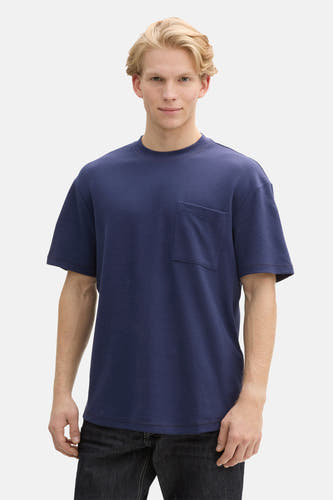 T-shirt (korte mouwen) Blauw - TOM TAILOR