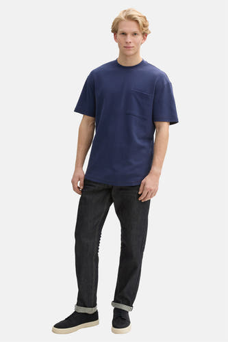 T-shirt (korte mouwen) Blauw - TOM TAILOR