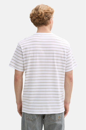 T-shirt (korte mouwen) Wit - TOM TAILOR