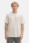 T-shirt (manches courtes) Écru - TOM TAILOR
